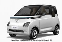 Spesifikasi Lengkap dan Fitur Menarik dari Wuling Air EV
